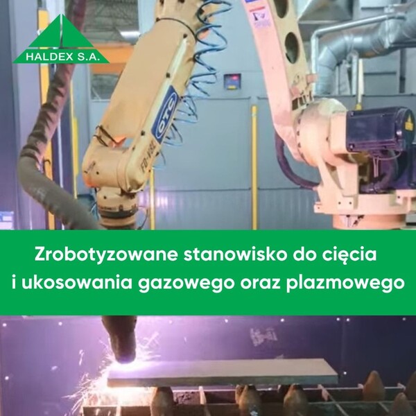 zrobotyzowane stanowisko do cięcia
